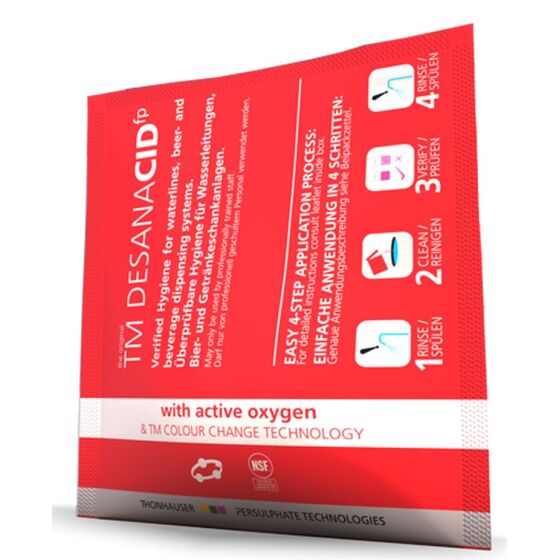 TM Desanicid cleaner with color indicator for drinking water systems, coffee machines and AFG