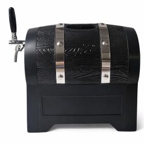 Dry cooler in beer barrel shape1-ltg 60l incl. drip tray & compensator tap