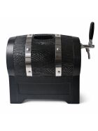 Dry cooler in beer barrel shape1-ltg 60l incl. drip tray & compensator tap