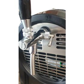 Zapfanlage Trockenkühler 2-leitig Edelstahl 60 L/h Bierfassform (versandfrei)