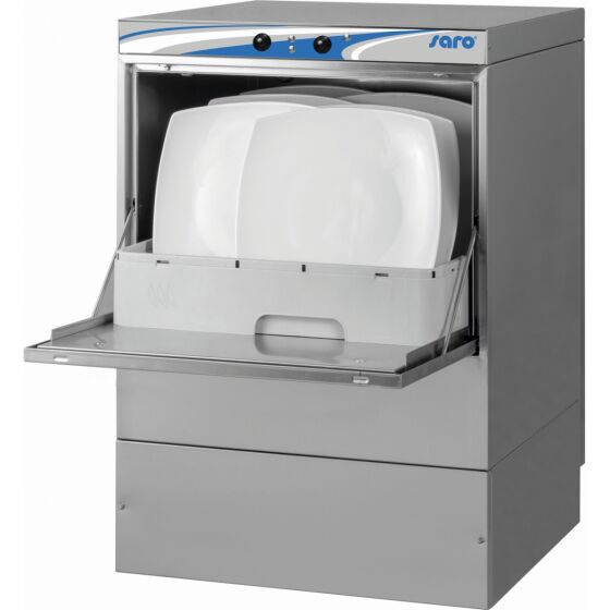 SARO dishwasher with detergent / rinse aid & waste water pump as well as dirt filter, crockery height 335mm