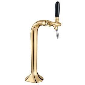 Classic-Elegant dispensing column in chrome or gold with and without tap