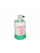 5 liter PVC cleaning container with Type U Fitfing, for example for Guinness or Stout