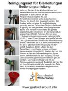 Reinigungsset für Bierleitungen mit 28 & 30mm Adapter für 4, 6.7, 7 oder 10mm Leitung