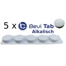 Reinigungsmittel Bevi Tab Tabletten alkalisch 5 St&uuml;ck