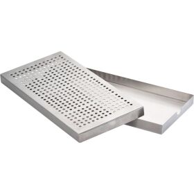 300x150x20mm Tropfblech zum Auflegen B-Ware