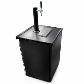 Premium beer bar complete for max. 50-liter keg with Liebherr refrigerator