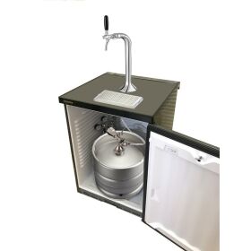 Premium beer bar complete for max 50 liter kegs with...