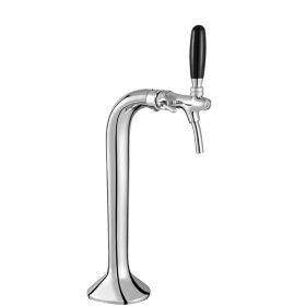 Premium beer bar complete for max. 50-liter keg with Liebherr refrigerator