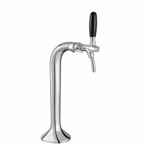 Premium beer bar complete for max 50 liter kegs with Liebherr refrigerator