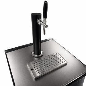 Premium beer bar complete for max. 50-liter keg with Liebherr refrigerator