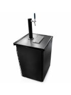 Premium beer bar complete for max. 50-liter keg with Liebherr refrigerator