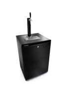 Premium beer bar complete for max. 50-liter keg with Liebherr refrigerator