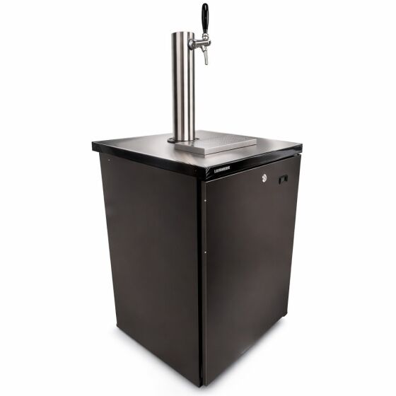 Premium Bierbar 50l Liebherr Classic Elegant Chrom 500g Flachkeg(A)