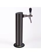 Premium Bierbar 50l Liebherr Classic Elegant Chrom 500g Flachkeg(A)