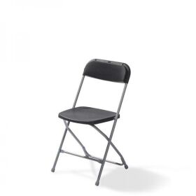 Budget folding chair gray / black, foldable and...