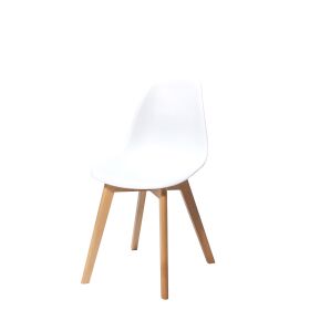 Keeve stacking chair white without armrests, birch wood...