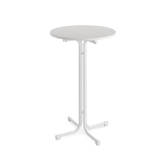 Stehtisch Berlin Weiß Ø 70 cm, P16170