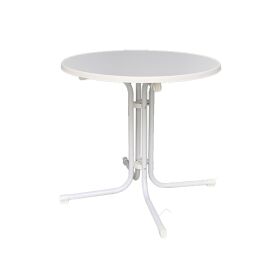 Bistro table Berlin white Ø 70 cm, P18170
