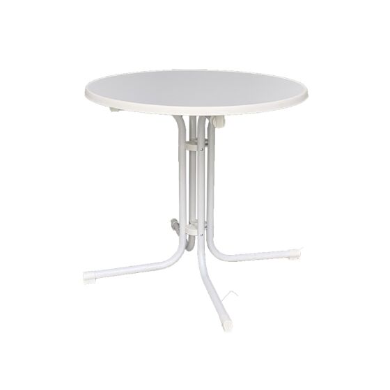 Bistro table Berlin white Ø 80 cm, P18180