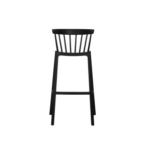 Windson bar stool black, polypropylene, 56x55x103cm (WxDxH), 50910