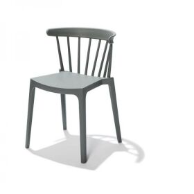 Windson stacking chair green, polypropylene, 54x53x75cm...