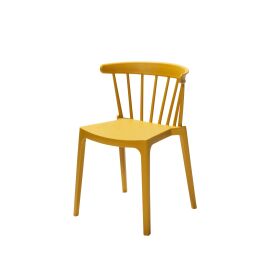 Windson stacking chair oker yellow, polypropylene,...