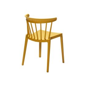 Windson stacking chair oker yellow, polypropylene,...