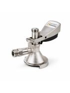 Keg stopper GDW New flat keg type A with 5/8 "beer & 3/4" Co² outlet