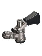 Under-counter dispensing system 25l with stainless steel dispensing column, compensator tap, CO², clock, hoses and keg