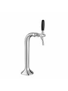 Under-counter dispensing system 25l with dispensing column Classic, compensator tap, CO², clock, hoses and keg