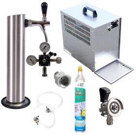 Under-counter - dispensing system 60l with stainless...