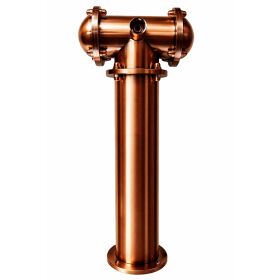 Beer Tower "Mr. T" Bronze 1 leitig mit Kompensatorschankhahn