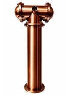 Beer Tower "Mr. T" Bronze 1 leitig mit Kompensatorschankhahn