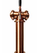 Beer Tower "Mr. T" Bronze 1 leitig mit Kompensatorschankhahn
