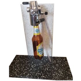 Gegendruckabf&uuml;ller zum Abf&uuml;llen von Bier aus F&auml;ssern in Flaschen mit Adaptern (PVC, Vichy &amp; B&uuml;gelflasche)