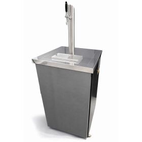 Mobile beer bar, professional version Complete Set with cooler and beercooler 60l/h