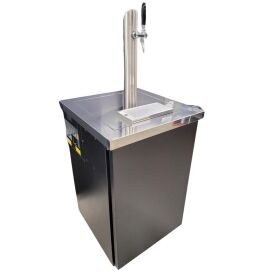 Mobile Bierbar Profi mit Raumkühlung und Durchlaufkühlung 60l/h Komplettset Korbkeg / Typ S