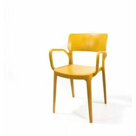 Wing Chair Stuhl mit Armlehne in versch. Farben
