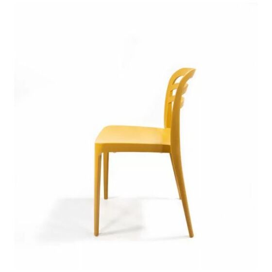 Wave Chair Senf, Stapelstuhl Kunststoff, 50926