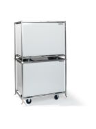 transport trolley was specially developed for the S3M-IN refrigerator