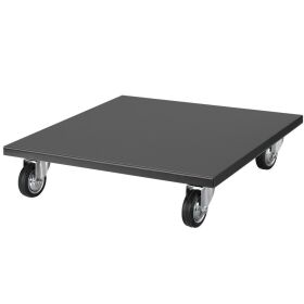Substructure with castors for draft beer refrigerators