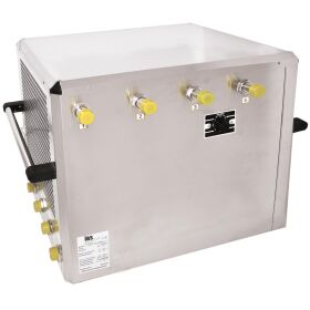 Dispensing system combination device wet cooler & flow cooler with pump 100l/200 l/h 2 or 4 lines 7mm or 10mm