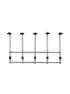 Wall and double wall holder for several bottles