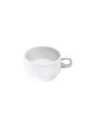 Isabell series cappuccino cup, stackable 0.25 liters