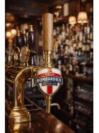 Real wood tap handle