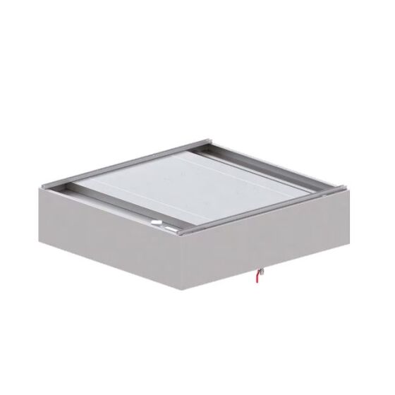 Deckenhaube "Basic Line", Kastenform 1700 mm x 2000 mm mit Flammschutzfilter Typ B