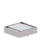 Deckenhaube "Basic Line", Kastenform 2200 mm x 1600 mm mit Flammschutzfilter Typ B