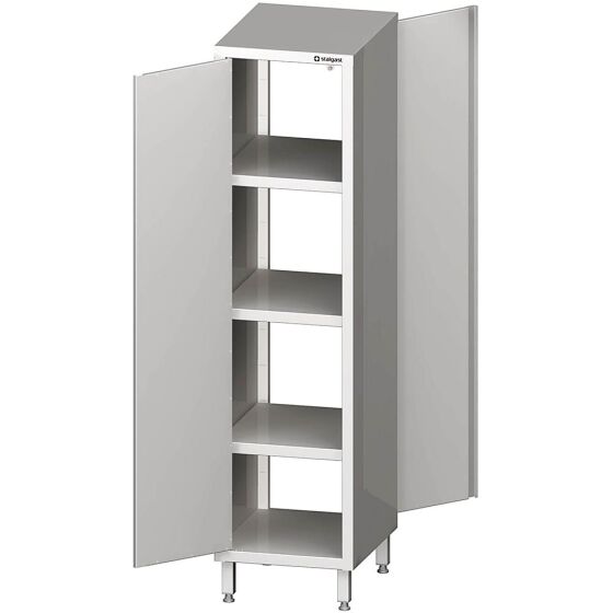 Stalgast Edelstahl Durchreiche-Hochschrank mit Flügeltür, 400x500x2000 mm, verschweißt