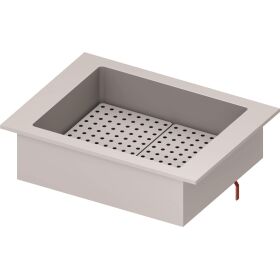 Stalgast Edelstahl Eiswanne "Drop-In" 2x GN1/1...